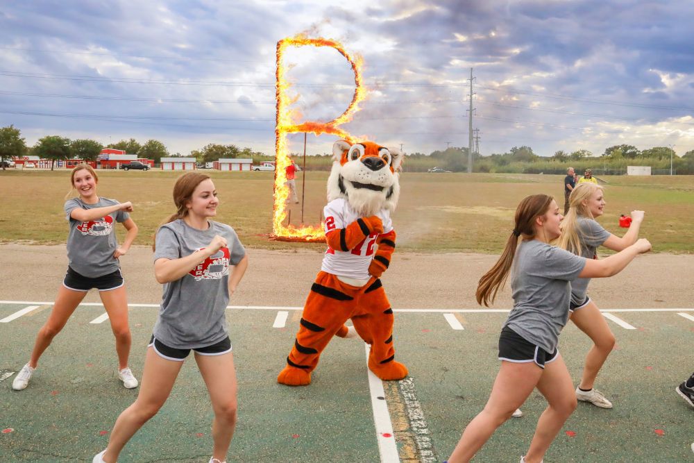Burning of the B